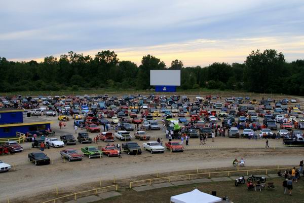 US-23 Drive-In Theater - Bricks Cruise Festival From Jared Field (newer photo)